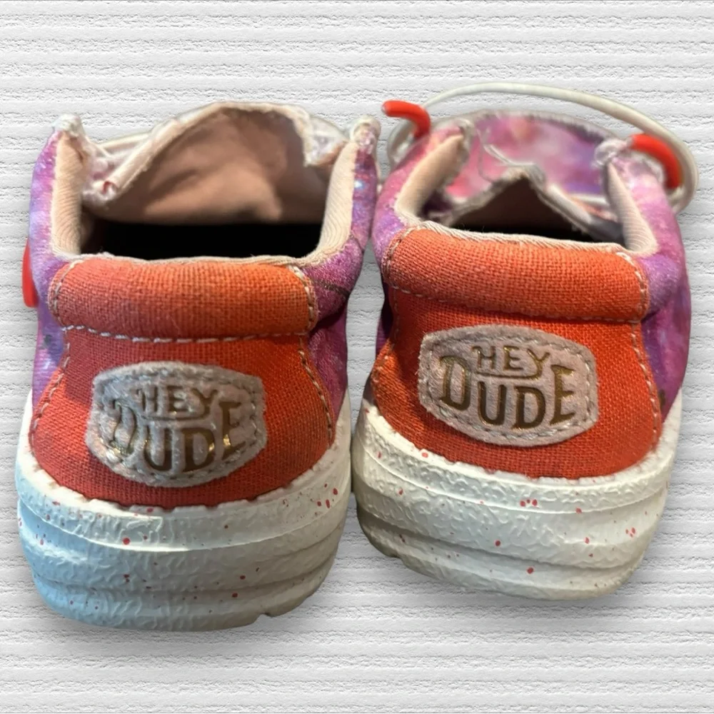 Hey Dude Youth Wally Galaxy Shoes